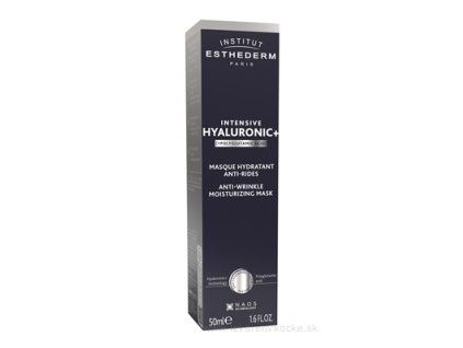 Esthederm Intensive Hyaluronic+ hydratačná pleťová maska s kyselinou hyalurónovou 50 ml