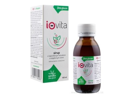 NATURES Iovita sirup s čajovníkovým extraktom a negatívnymi iónmi, 100 ml