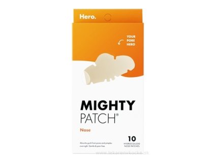 Hero Mighty Patch Nose – hydrokoloidné náplasti na akné, 10 ks