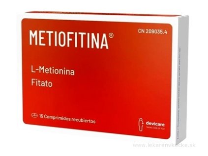METIOFITINA tablety – inov. 2025, balenie 15 ks