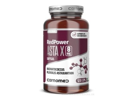 CarnoMed RedPower ASTA X 8 mg cps 1x120 ks