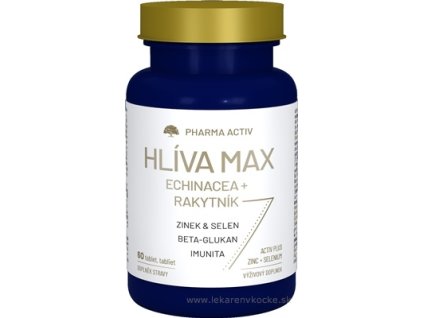 Pharma Activ HLIVA MAX Echinacea + Rakytník tablety – balenie 60 ks