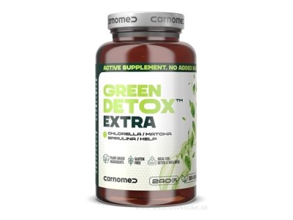 CarnoMed GREEN DETOX EXTRA kapsuly – balenie 240 ks