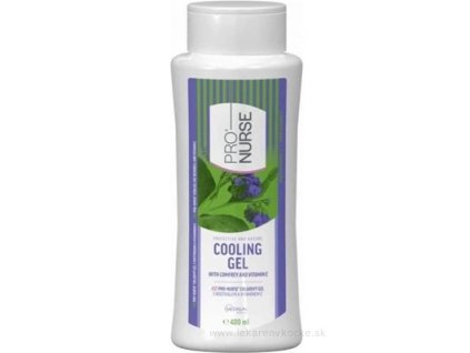 ProNURSE chladivý gél s kostihojom a vitamínom E – balenie 400 ml