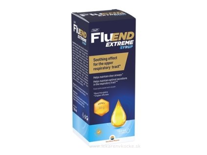 SWP FluEND EXTREME SYRUP sirup s medovou príchuťou – balenie 150 ml
