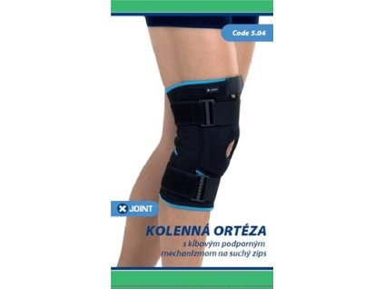 X-JOINT 504 ortéza kolenná s kĺbovým podporným mechanizmom na suchý zips, veľkosť XXL