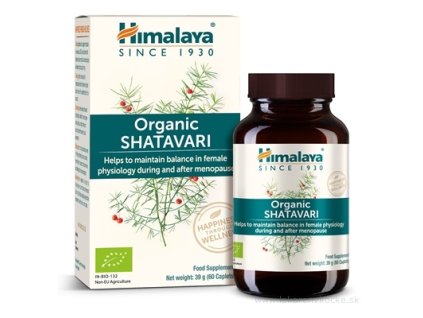 Himalaya Organic Shatavari – kapsuly 60 ks