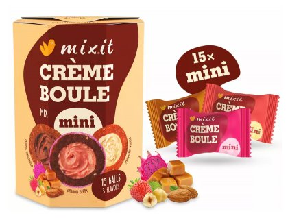 Mixit - Mini Crème boule – Mix (15 ks)