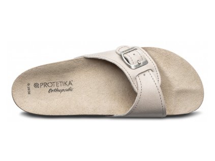 Protetika T05 veľkosť 41, farba smotanová, ortopedické šľapky