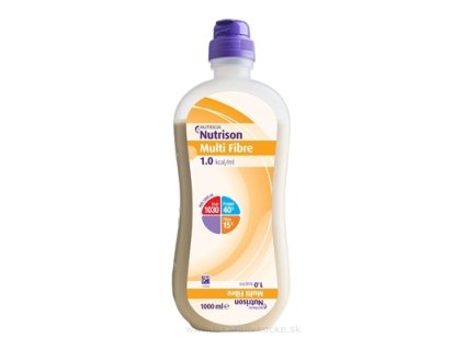 Nutrison Multi Fibre – tekutá výživa s vlákninou, fľaša 1000 ml