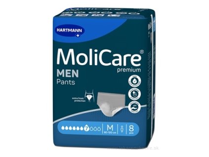 MOLICARE Premium men pants 7 kvapiek M 8 kusov