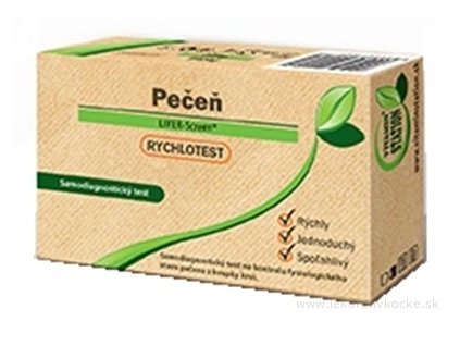 VITAMIN STATION Rýchlotest Pečeň 1 set