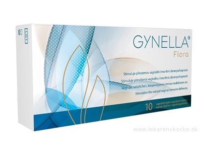 GYNELLA Flora vaginálne čapíky (inov. 2024) 1x10 ks