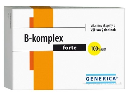 GENERICA B-komplex forte 100 ks