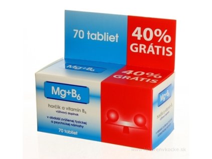 NP PHARMA MG + B6  40% grátis 70 ks