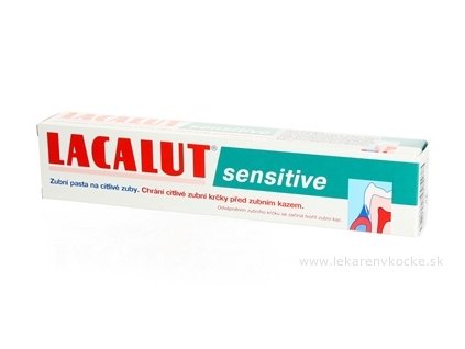 LACALUT SENSITIVE ZUBNÁ PASTA NA CITLIVÉ ZUBY 75 ml