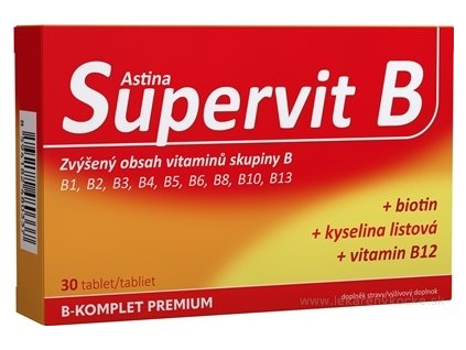Astina Supervit B-komplet PREMIUM 30 ks