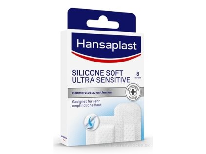 Hansaplast SILICONE SOFT ULTRA SENSITIVE 8 ks