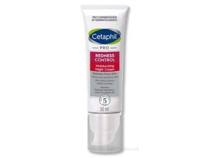 Cetaphil PRO REDNESS CONTROL Nočný hydratačný krém (Moisturizing Night Cream) 1x50 ml