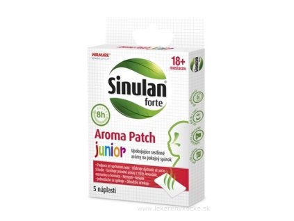 Sinulan forte Aroma Patch junior náplasť 5 ks