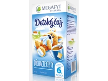 MEGAFYT Detský čaj DÝCHACIE CESTY 20x2 g