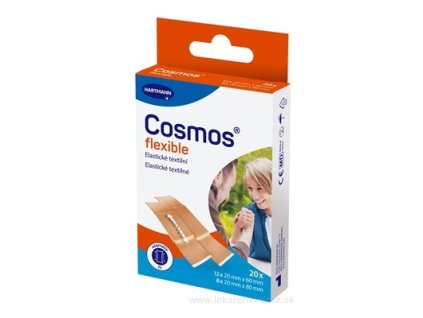 COSMOS Flexibile náplasť na rany elastická 2 veľkosti 20ks