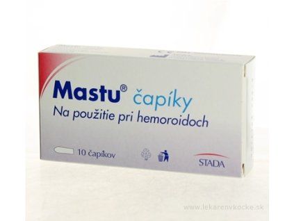 Mastu čípky 10 ks