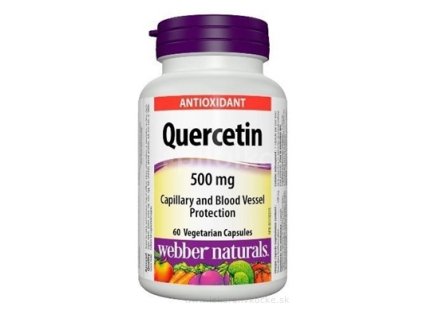 Webber Naturals Quercetin 500 mg 60 ks