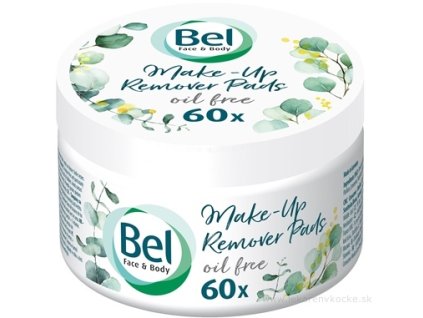 Bel Face & Body Vlhčené odličovacie tampóny s aloe vera 1x60 ks