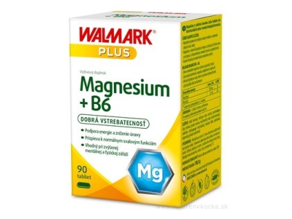 WALMARK Magnesium + B6 90 ks