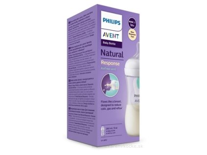 AVENT FĽAŠA Natural Response 260 ml 1 ks