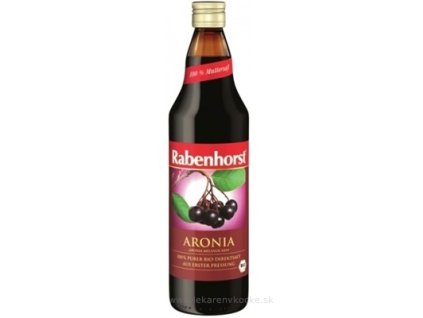 Rabenhorst Arónia 100% šťava Bio 750 ml