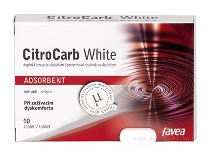 favea CitroCARB White 10 ks