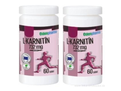 EDENPharma L-KARNITIN 732 mg DUOPACK 2x60 ks