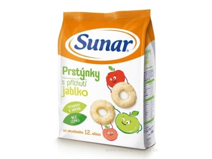 Sunar Detský snack Prstienky 50 g