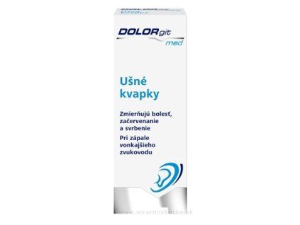 DOLORgit med Ušní kapky 10 ml