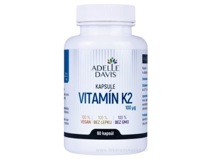 Adelle Davis VITAMÍN K2 100 mcg 60 ks