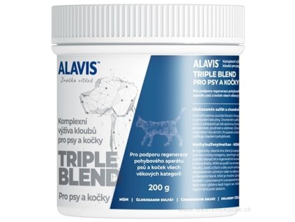 ALAVIS TRIPLE BLEND Pre psy a mačky 200 g