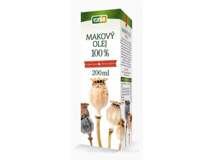 VIRDE MAKOVÝ OLEJ 100% 200 ml