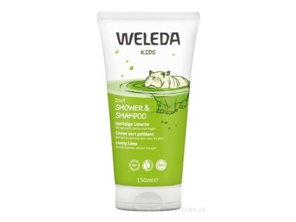 WELEDA 2v1 Sprchový krém a šampón 150 ml