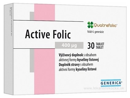 GENERICA Active Folic 30 ks
