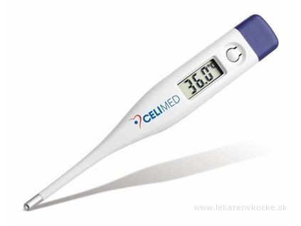 CELIMED Basic temp (DT-01B) digitální teploměr s pevnou špičkou 1 kus