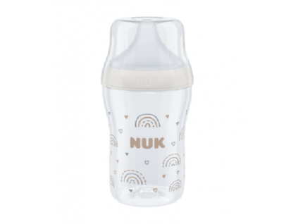 NUK Perfect Match s kontrolou teploty 260 ml bílá