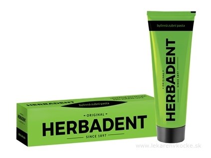 HERBADENT original Bylinná zubná pasta 100 g