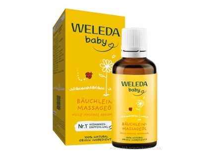 WELEDA Olej na masáž bruška dojčaťa 50 ml