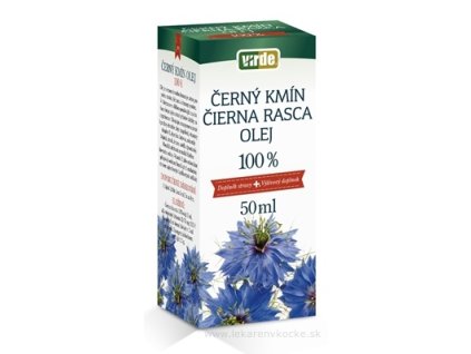 VIRDE ČIERNA RASCA OLEJ 50 ml