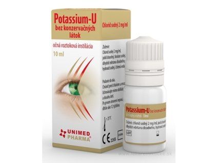 Potassium-U bez konzervačních látek 10 ml