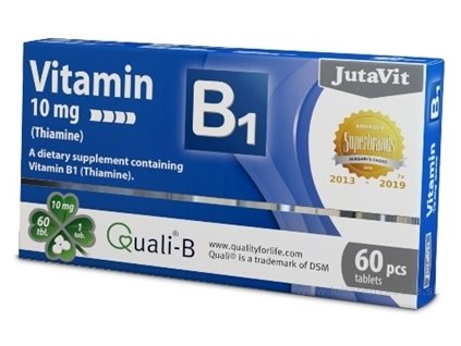 JutaVit Vitamín B1 10 mg 60 ks