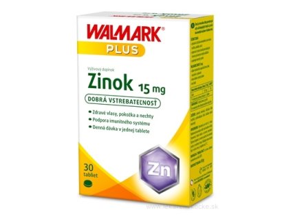 WALMARK Zinok 15 mg 30 ks