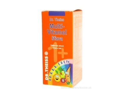 Dr.Theiss MULTI-VITAMOL ŠŤAVA 1+ 200 ml